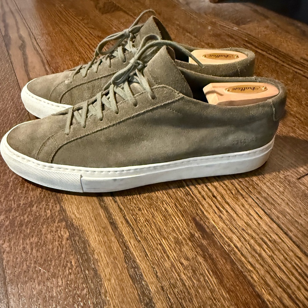 Common Projects Achilles Olive Suede 42